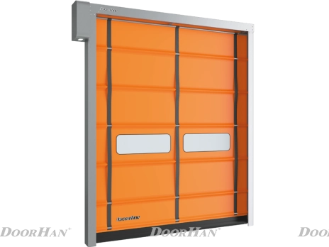 Скоростные складывающиеся ворота серии speedfold sdfs, www.balashikha.doorhan.ru