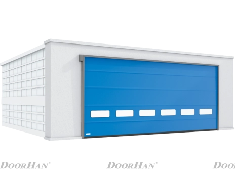 Скоростные складывающиеся ворота серии speedfold sdfb, www.balashikha.doorhan.ru