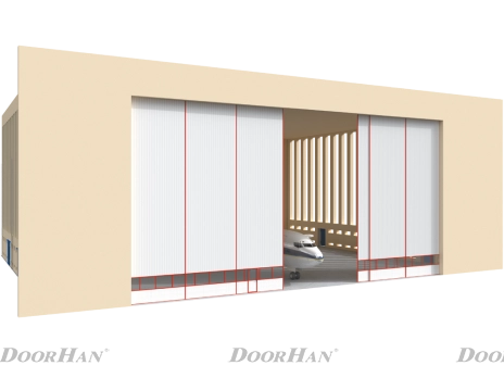 Ворота опорные откатные, www.balashikha.doorhan.ru
