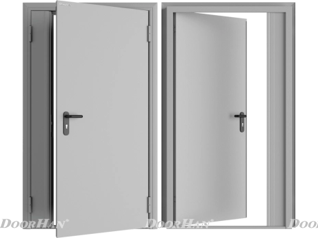 Технические двухстворчатые двери, www.balashikha.doorhan.ru
