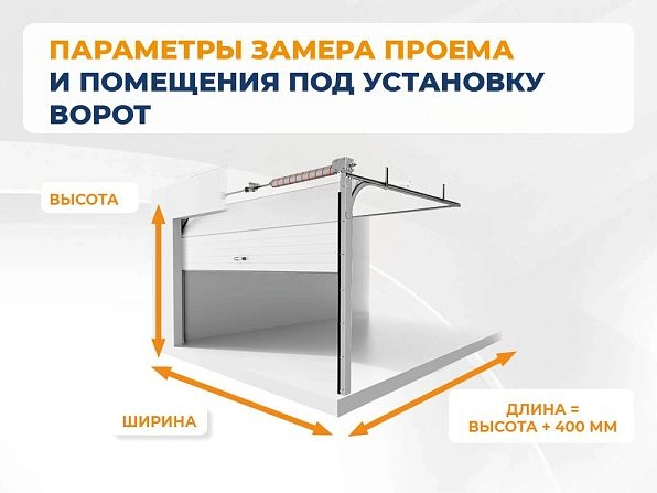 Секционные ворота 2500х2050 мм белые DoorHan rsd02, www.balashikha.doorhan.ru